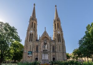 Budapest Rózsák terei Szent Erzsébet-templom